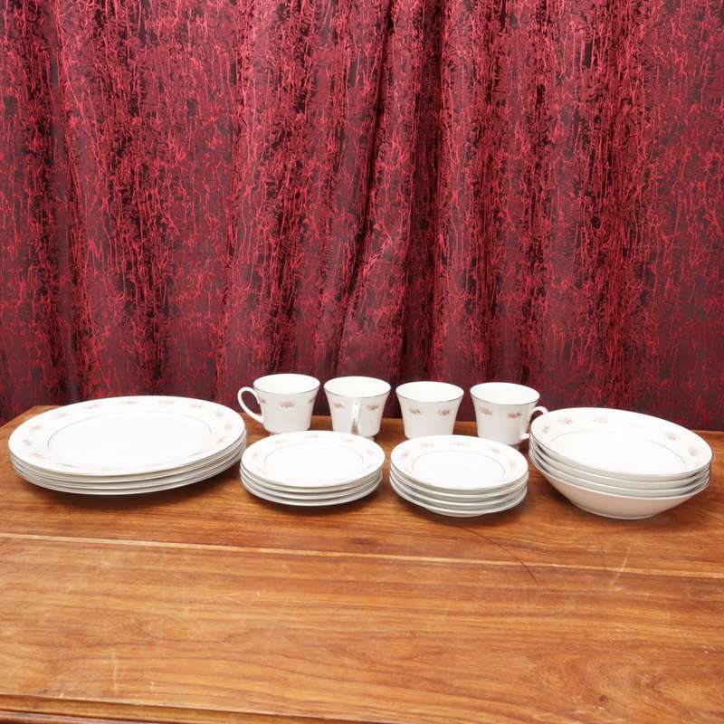 20 Pcs Noritake - RC Sri Lanka L500 Petula Dinner Set Porcelain Ceramic