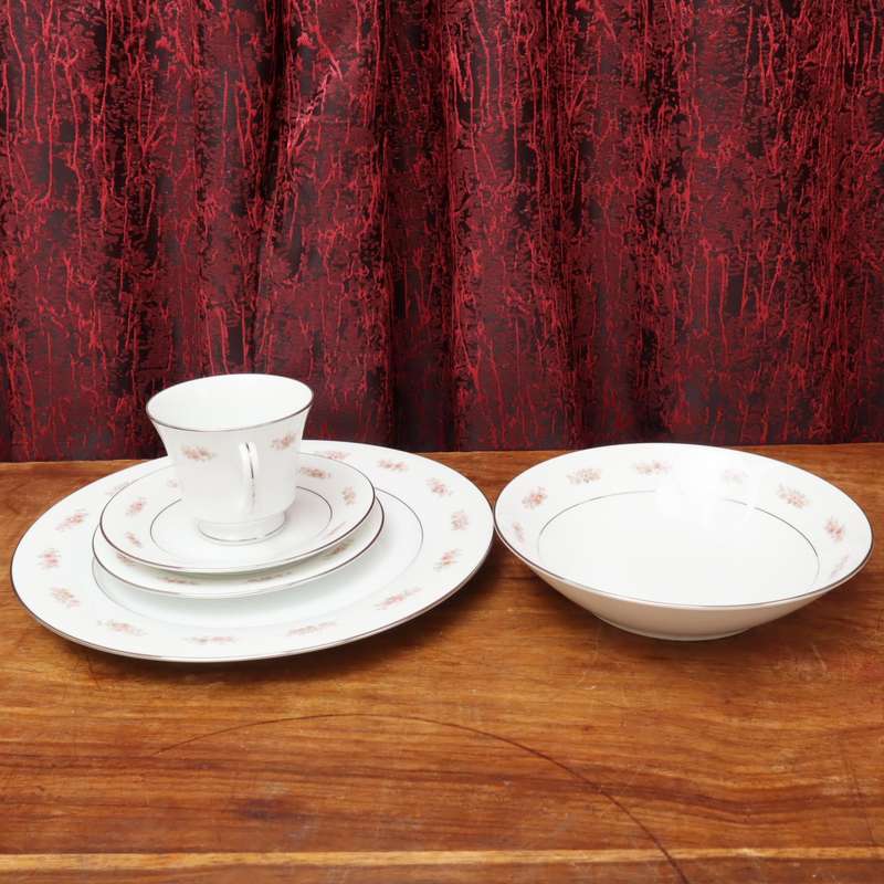 20 Pcs Noritake - RC Sri Lanka L500 Petula Dinner Set Porcelain Ceramic
