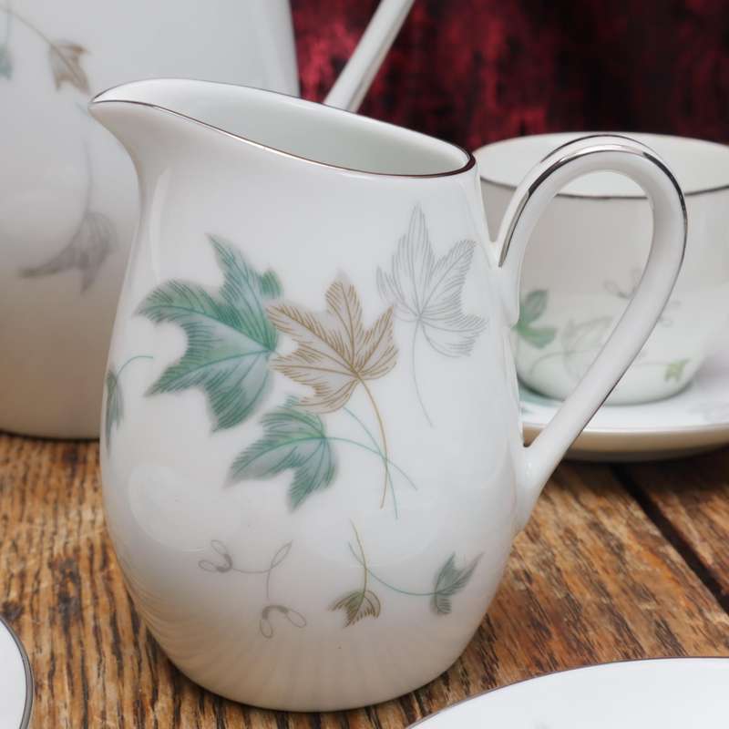 Noritake RC Japan 595 Maple Leaf Fine China Porcelain Tea Set