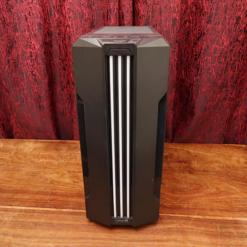 Armaggeddon Tron III Desktop PC Computer Case Tower with Glass Side Panel