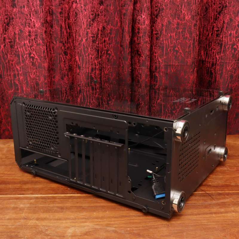 Armaggeddon Tron III Desktop PC Computer Case Tower with Glass Side Panel