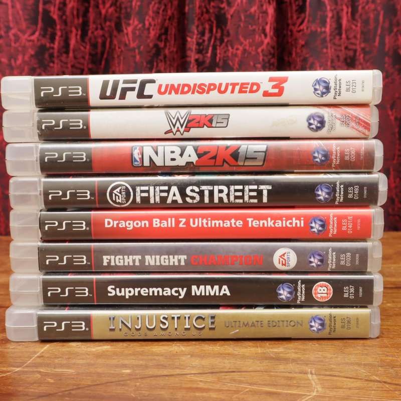 PS3 Disc Games - 8 Pcs
