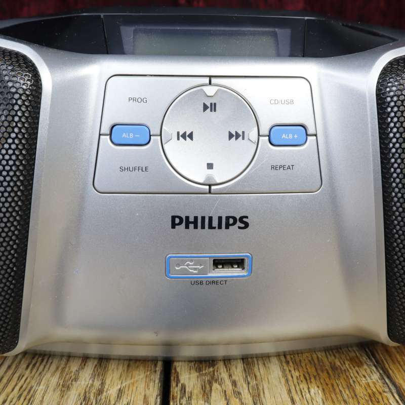 Philips CD Soundmachine AZ1839/98 Portable CD USB Radio Player - Pre-Owned