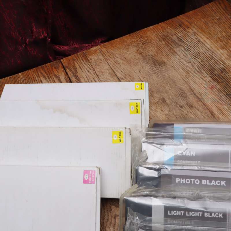 Compatible Ink Cartridges For EPSON SP Pro4880C Printer - CMYK - T6074, T6076, T6079