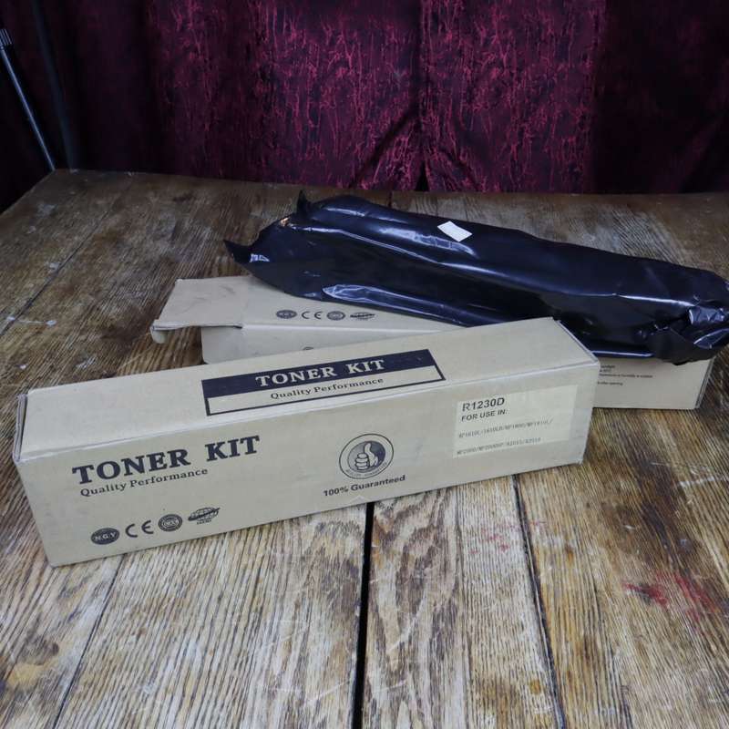 Ricoh 1230DR / 885094 Black Toner Cartridge - Two Packs