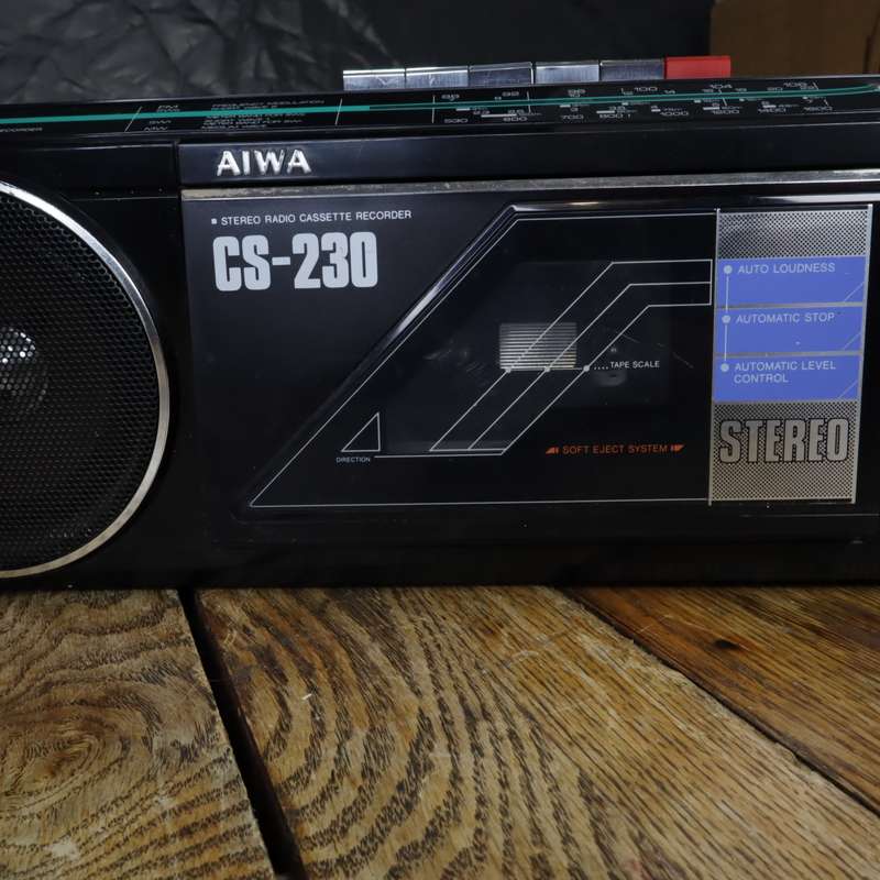 Sanyo & De Ville Radio Tape Recorder - Pre-Owned