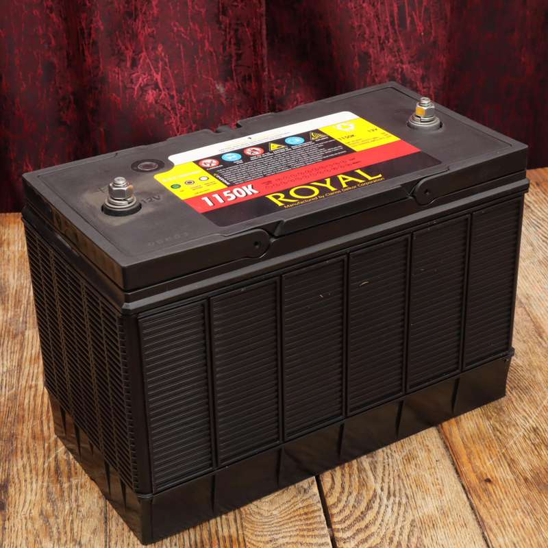 Clarios Delkor Royal Deep Cycle Battery 105Ah 12v - 1150K