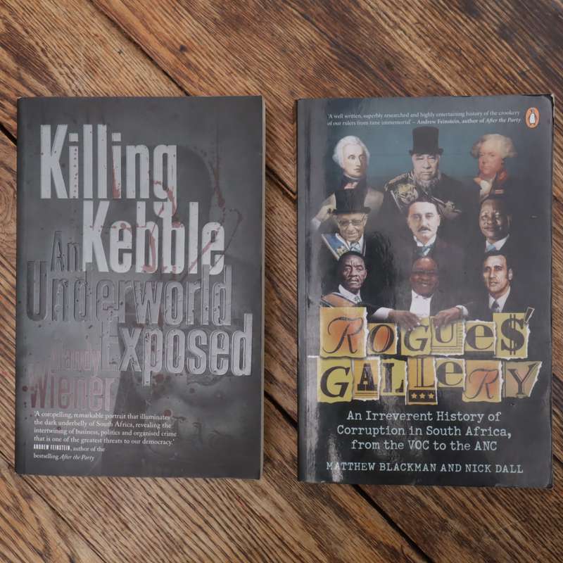 2 Pcs - Non-Fiction South African Books - Mandy Wiener - Matthew Blackman AND Nick Dall