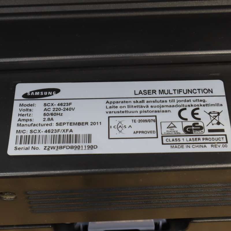 Samsung SCX-4623F A4 Monochrome All-In-One Laser Printer - Pre-Owned
