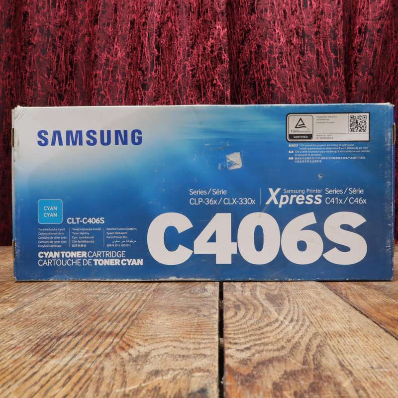 Samsung CLT-C406S Colour Toner - CYAN