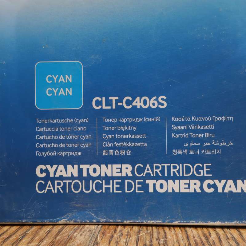 Samsung CLT-C406S Colour Toner - CYAN