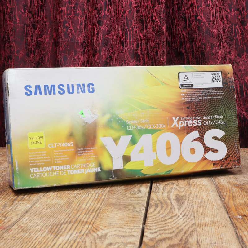 Samsung CLT-Y406S Colour Toner - YELLOW