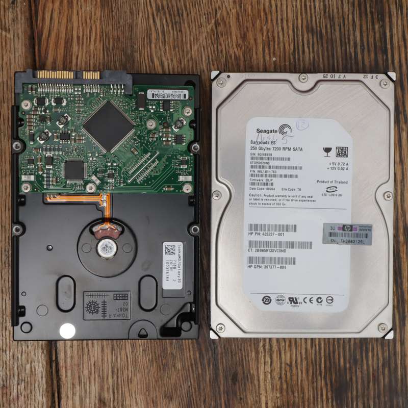 Seagate Barracuda 250GB 7200 RPM 3.5" SATA HDD - 2 Pcs