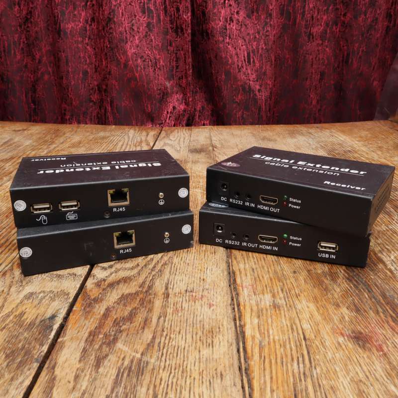 NW270-6 HDMI Extender Kit over CAT5e/6 Ethernet Network Cable Rx & Tx - 2 Pairs