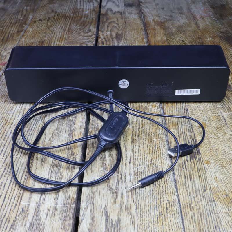 Genius USB SoundBar 100 Soundbar Speaker 2.0 Channels 6W