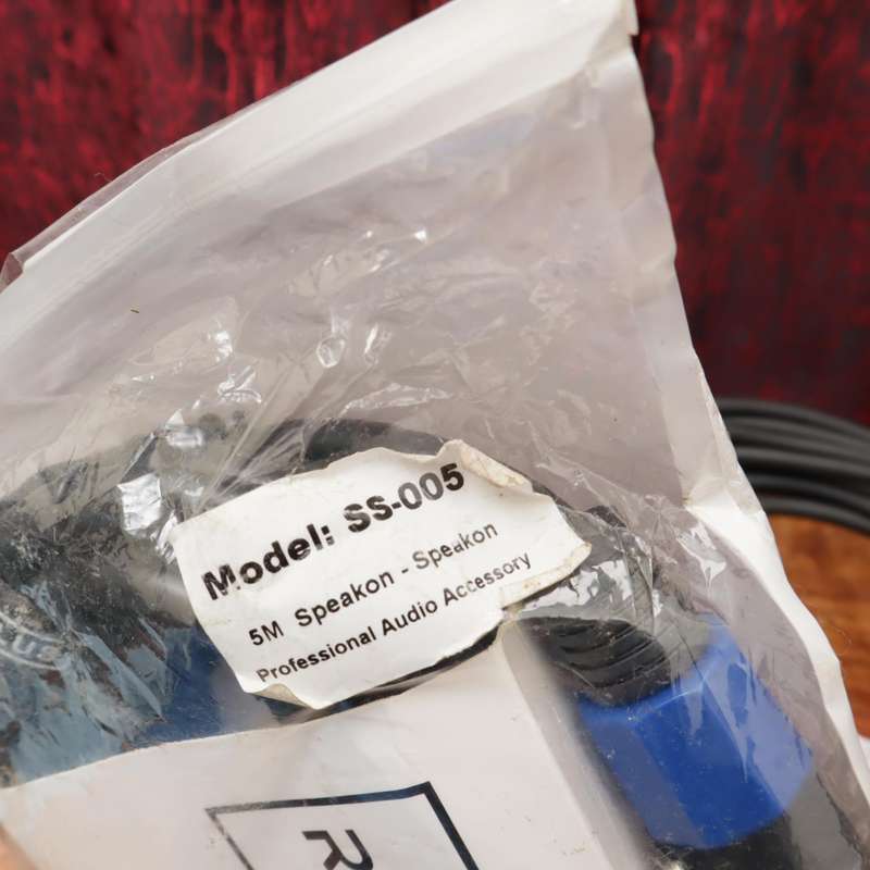 Assorted Speakon to Speakon Speaker Cables Hybrid and RNS
