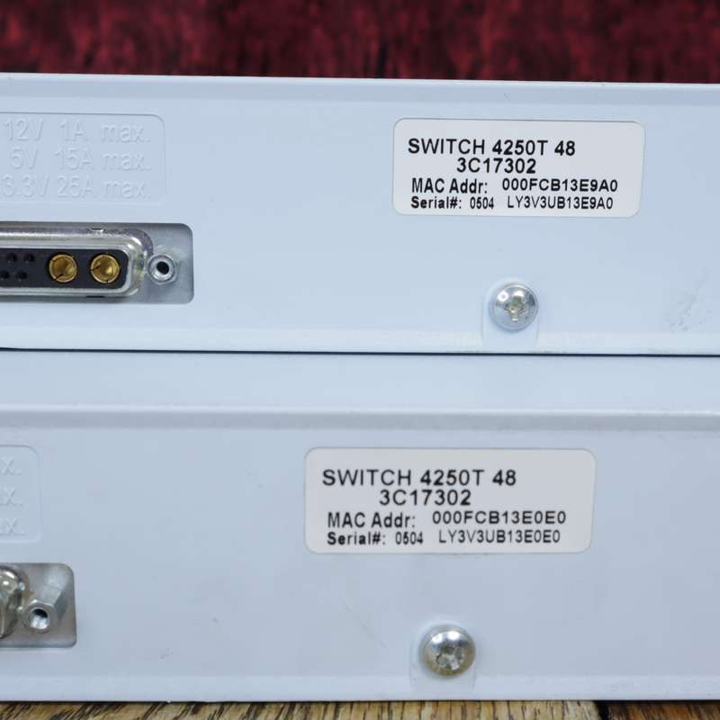 3Com 3C17302 - SuperStack® 3 Switch 4250T 48-Port  - 2 PCS