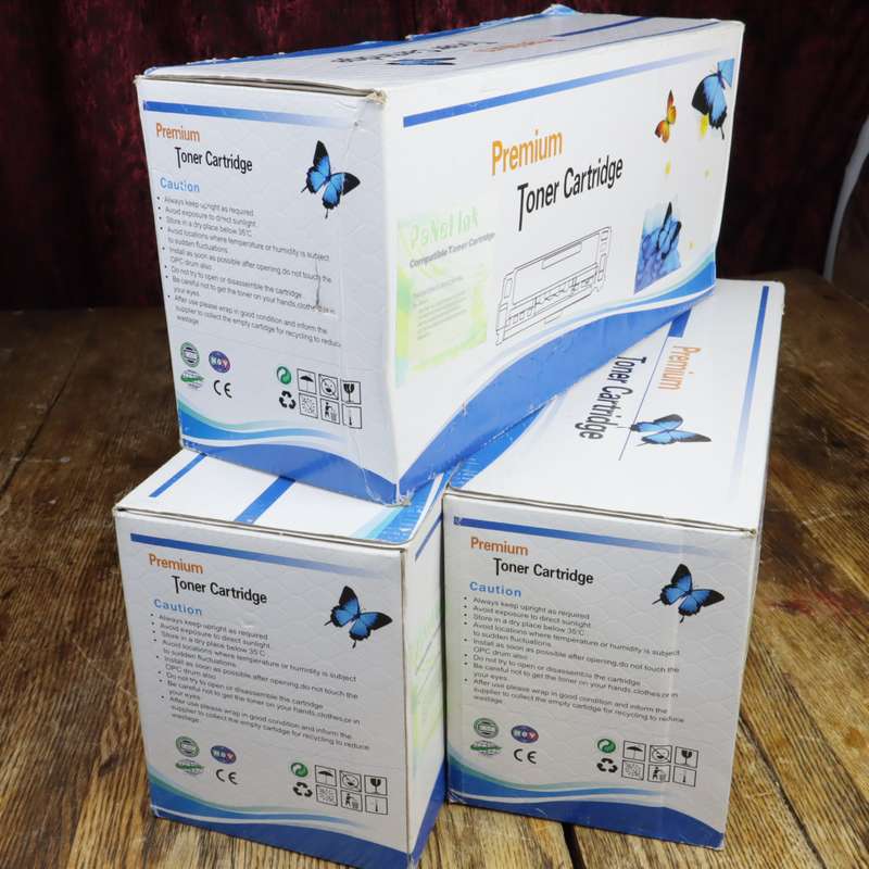 TN650 Generic Toner Cartridge Black - Three Packs