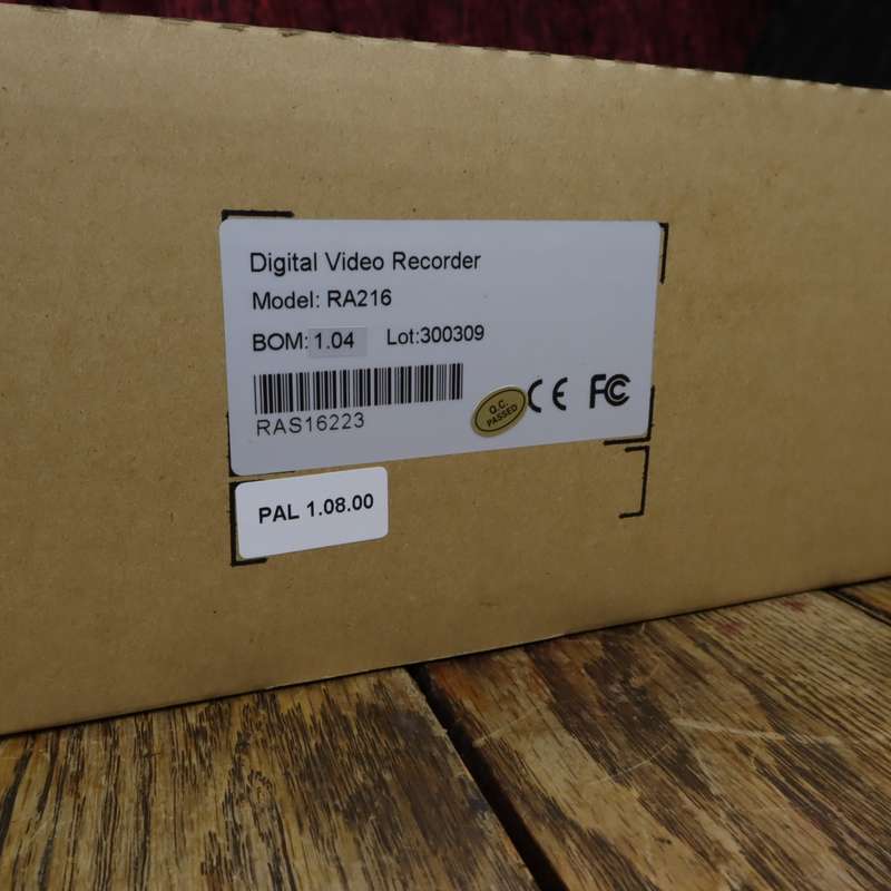 TeleEye 16-Channel Digital Video Recorder DVR - RA216