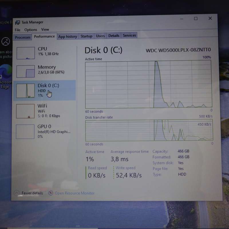 Lenovo ThinkPad T560 Core i5 500GB HDD 2.3GHz 4GB RAM 15.6" Laptop