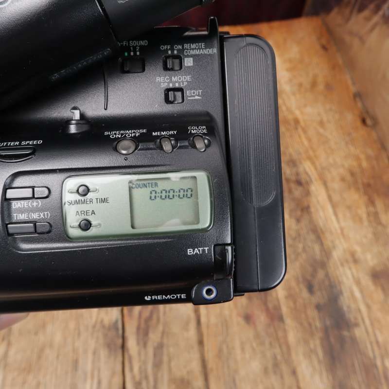 Sony Video8 Handicam Camcorder With Accessories
