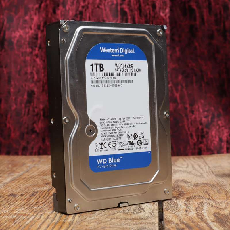 Wester Digital WD Blue 1TB Desktop 3.5" Hard Drive WD10EZEX SATA 6Gb/s 7200RPM