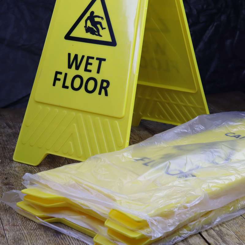 Wet Floor Caution Sign