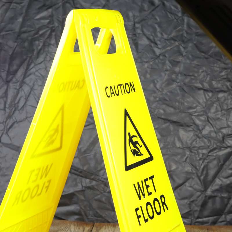 Wet Floor Caution Sign