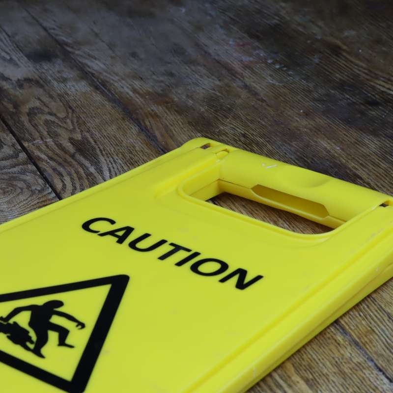 Wet Floor Caution Sign