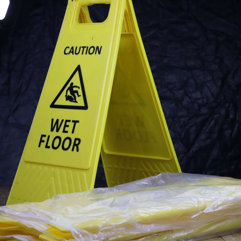 Wet Floor Caution Sign
