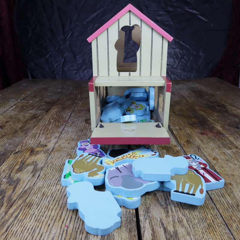 Baby Wooden Toy Blocks - Noah's Ark - Pre-Owned