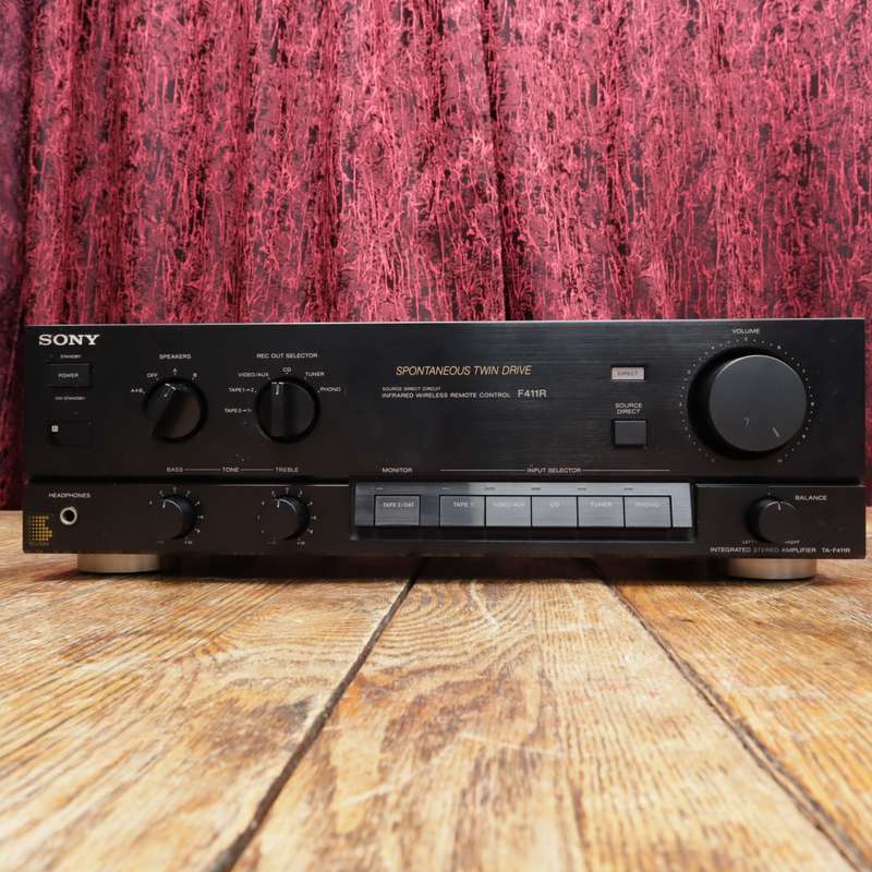 Sony TA-F411R Stereo Integrated Amplifier Receiver
