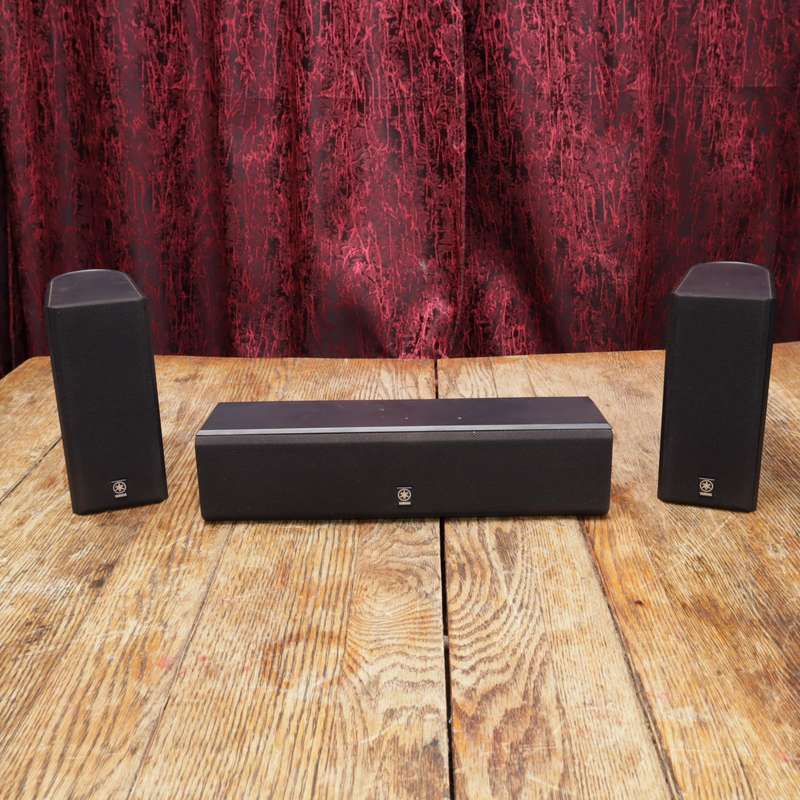 Three Pcs - Yamaha Passive Speakers for Home Theatre NX-230P NX-C230