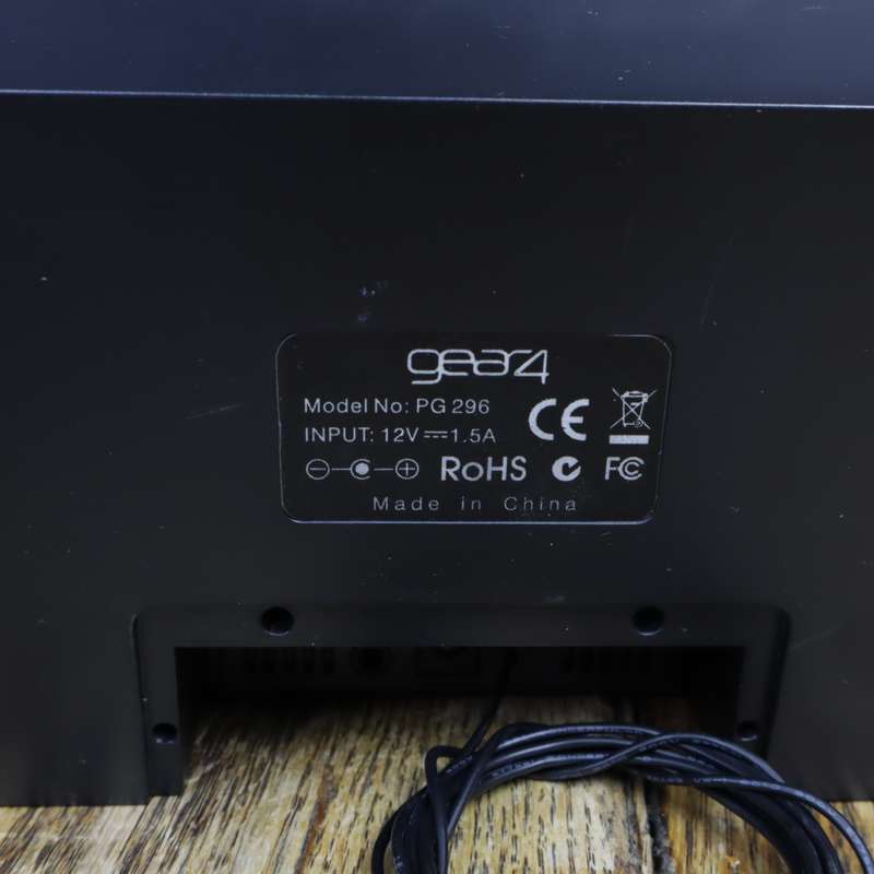gear4 House Party Portable Speaker + FM Radio + Ipod Docking Station | PG296 | - Pre-Owned