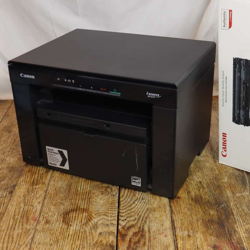 Canon i-SENSYS MF3010 A4 Mono Multifunction Laser Printer + Spare Toner