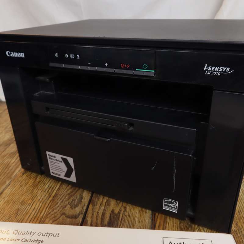 Canon i-SENSYS MF3010 A4 Mono Multifunction Laser Printer + Spare Toner