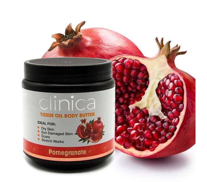 Clinica Tissue Oil Body Butter Pomegranate - 500g