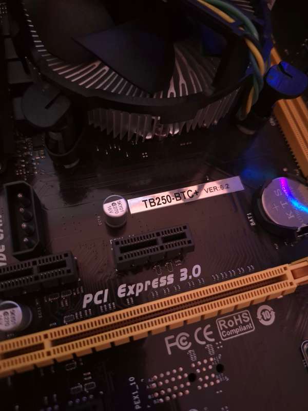 Biostar TB250 BTC Motherboard Combo