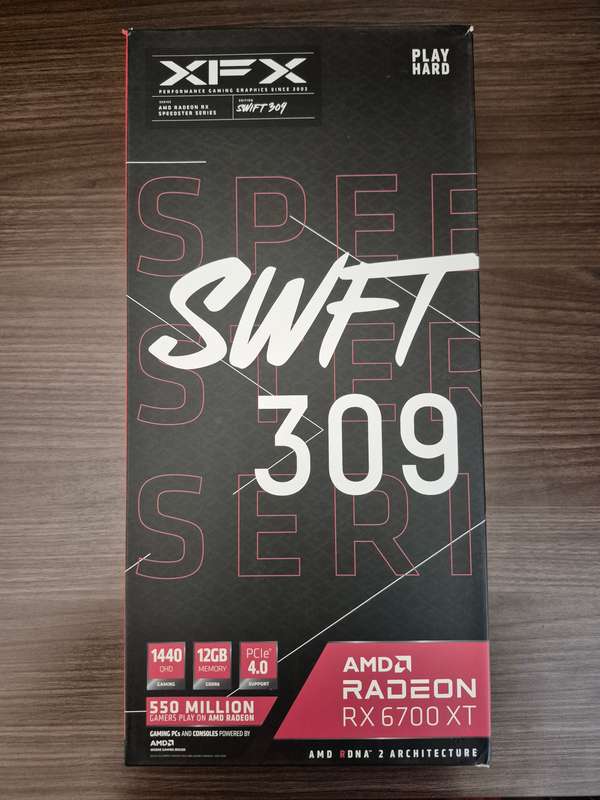 XFX RX 6700XT 12gb ( LIKE NEW )