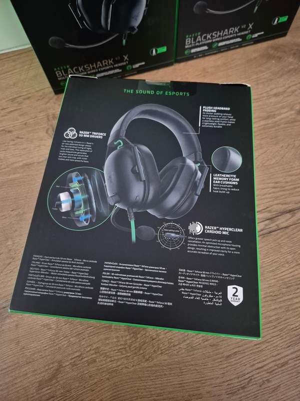 BRAND NEW - RAZER BLACKSHARK V2-X
