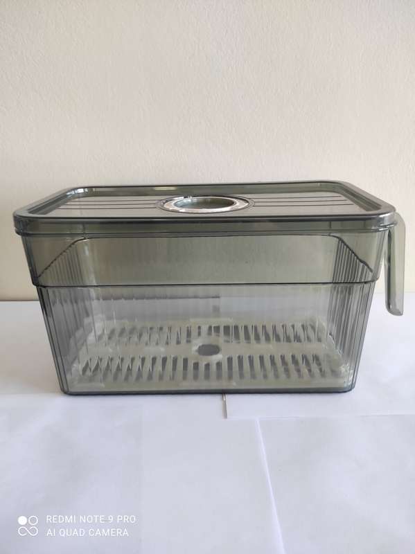 Refrigerator Storage Box and Lid