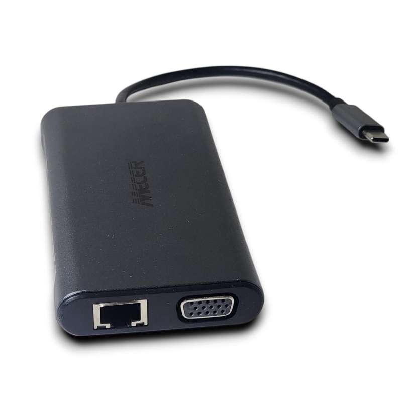 Original Mecer Type-C Multiport Docking Station  10-in-1 USB-C Hub for Laptops, Phones & Tablets