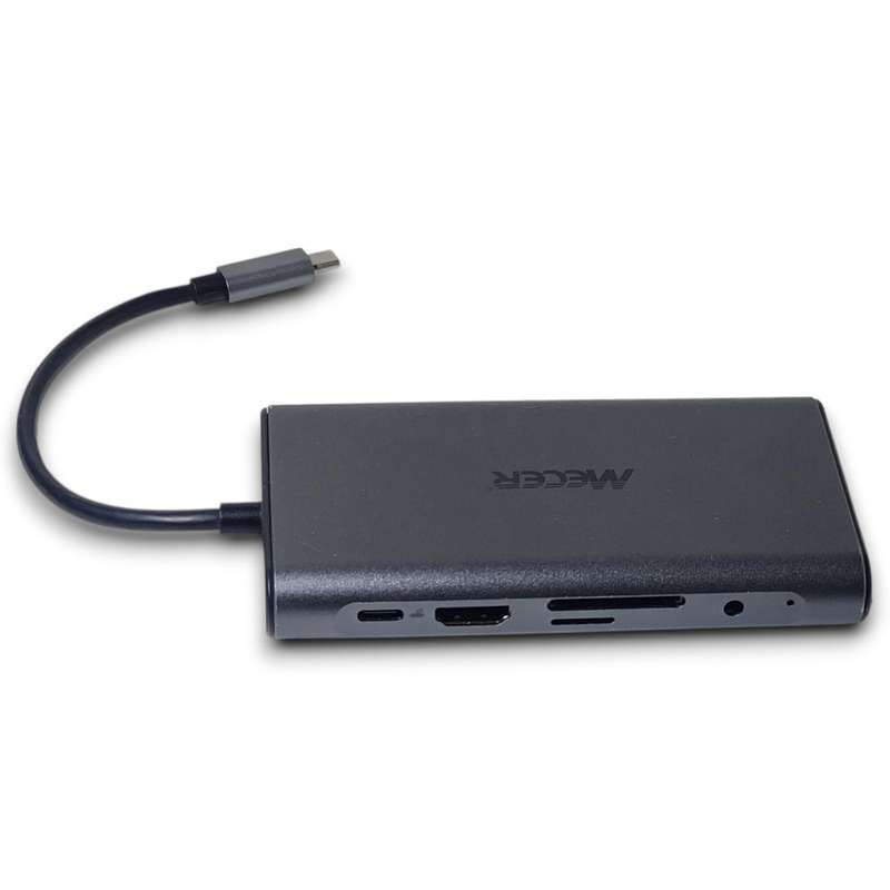Original Mecer Type-C Multiport Docking Station  10-in-1 USB-C Hub for Laptops, Phones & Tablets