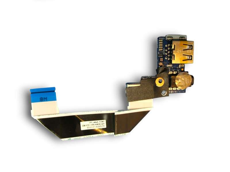 Genuine HP Pavilion x360 14" USB Audio Board w/ Cable (455.0E802.A001)  Tested & Guaranteed!