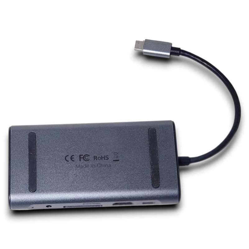 Original Mecer Type-C Multiport Docking Station  10-in-1 USB-C Hub for Laptops, Phones & Tablets