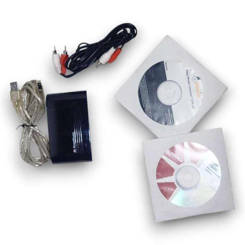 KWorld Snap Music Studio AD715 Audio Capture Box LP to CD/Cassette Converter (Brand New  Open Box)