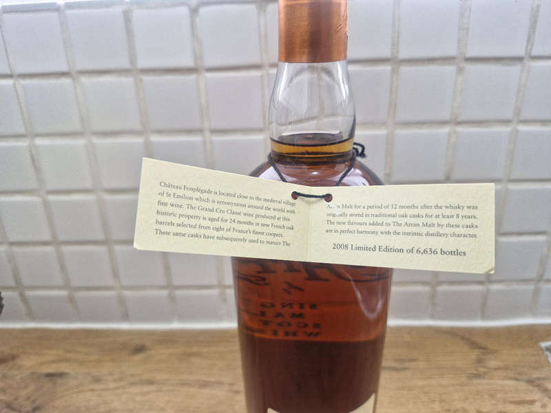 ARRAN St Emilion Grand Cru Classé Wine Cask Single Malt