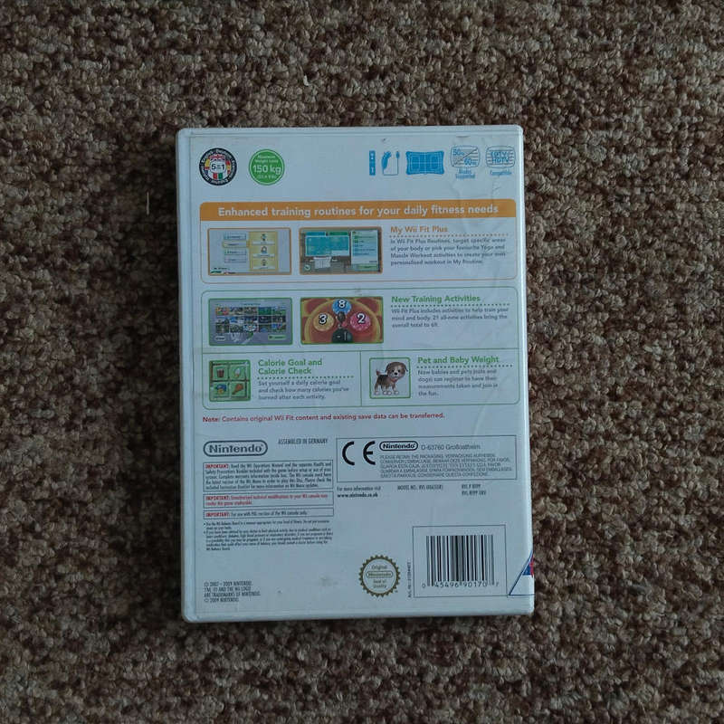Wii Fit Plus Game + Wii Balancing Board