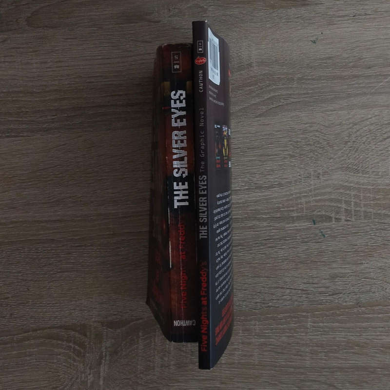 Five Nights At Freddy's The Silver Eyes Book + Graphic Novel