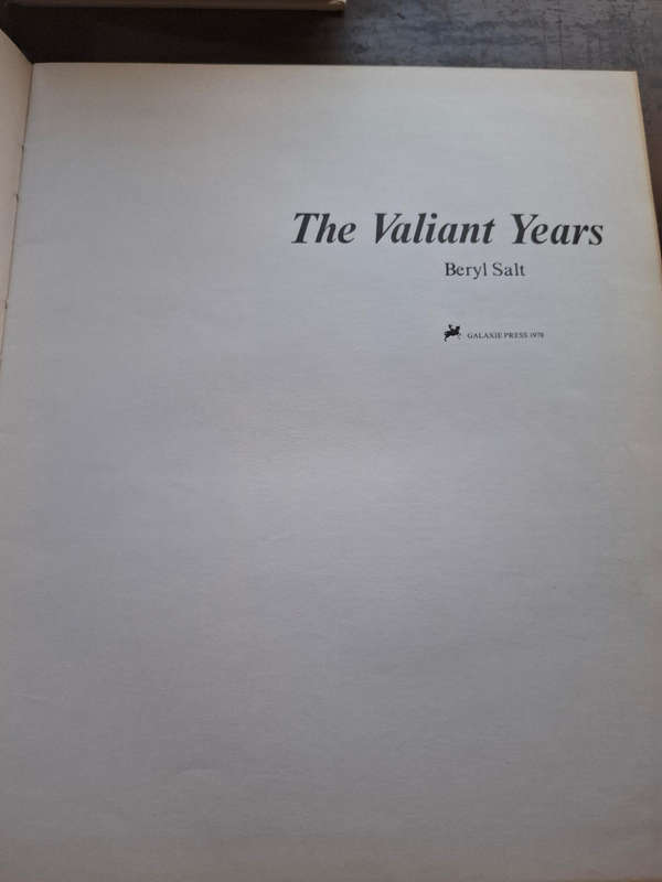 Beryl Salt - The valiant years